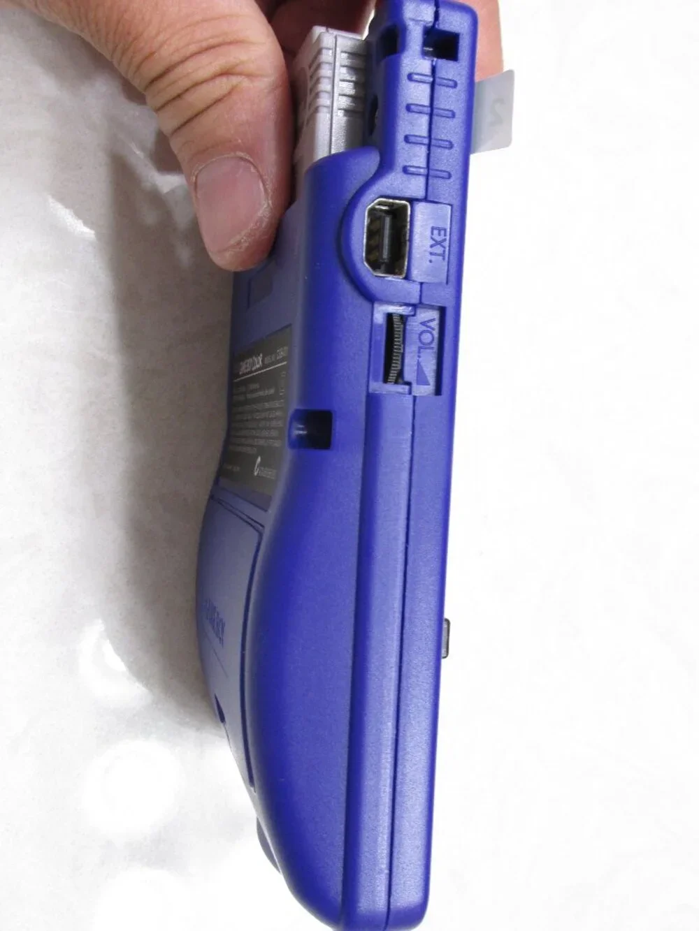 Refurbished to Like New Gameboy Color Backlit Screen Purple Audio Amplifier